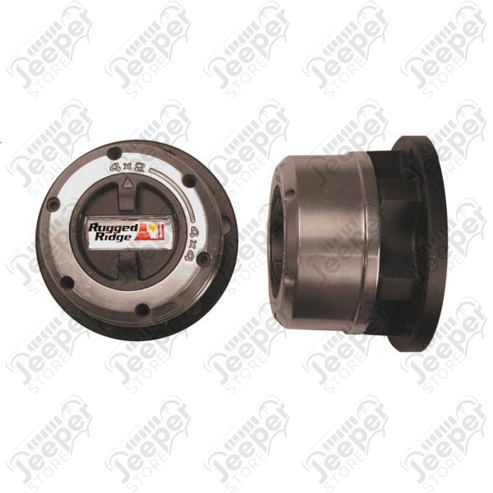 Axle Locking Hub Kit, Manual; 72-80 Jeep CJ/72-80 IH Trucks