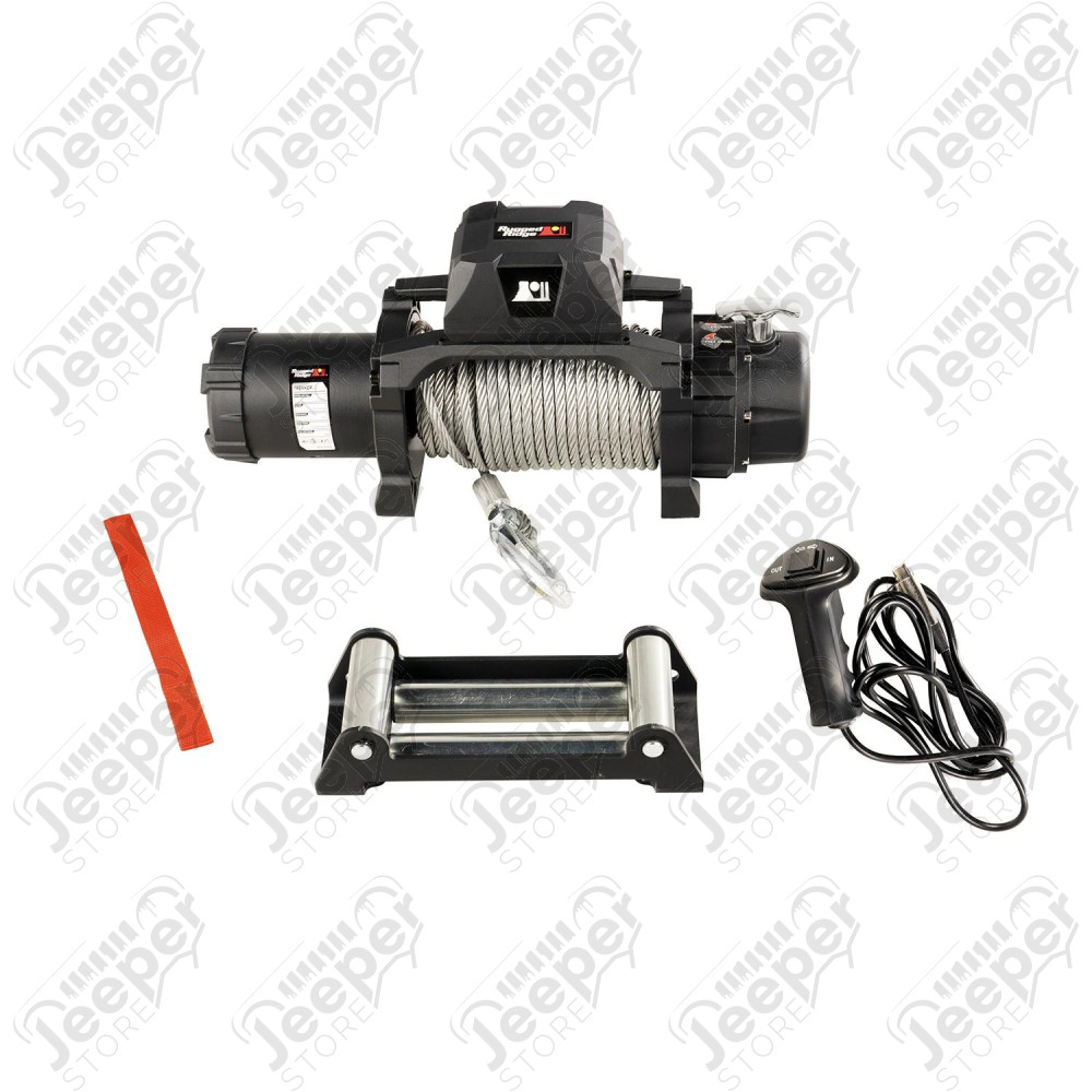 Trekker Winch, 10,000 LBS, Cable, IP68 Waterproof, Wired Remote