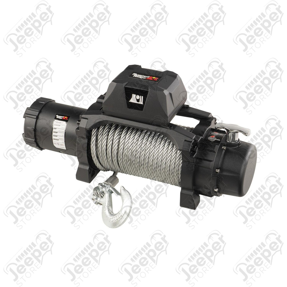 Trekker Winch, 12,500 LBS, Cable, IP68 Waterproof, Wired Remote