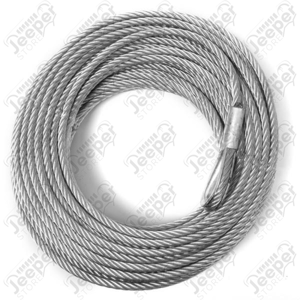 Winch Cable, 3/16 Inch x 50 feet, ATV/UTV