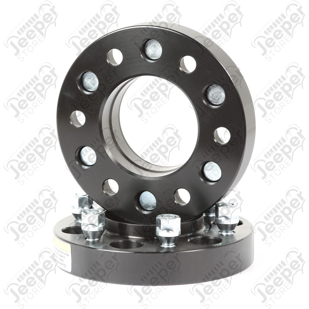 Wheel Spacer Kit, Black, 1.25 Inch 06-17 Ford Ranger