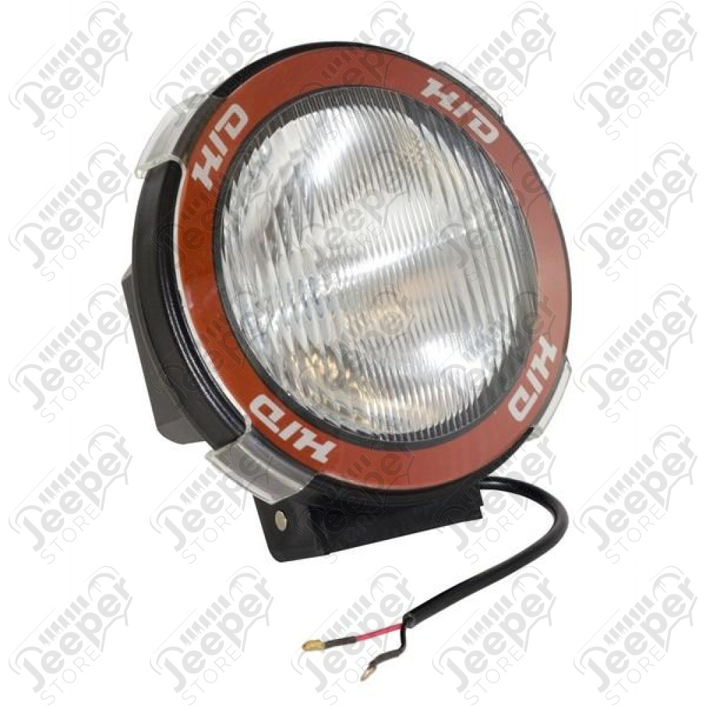 Light Kit, HID, 5 Inch, Round, Black, Composite Housing