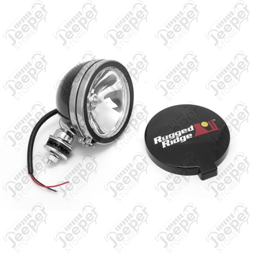 Light Kit, Halogen, 6 Inch, Black, Steel Housing