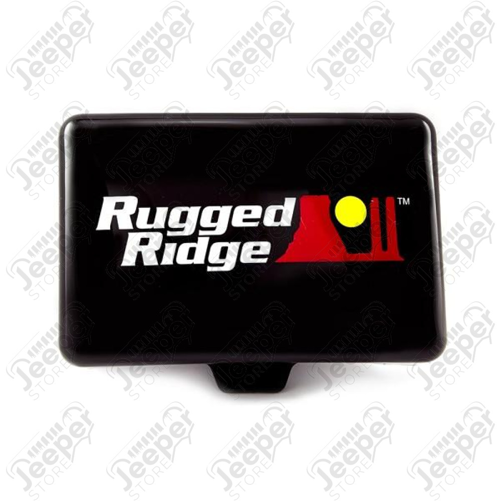 Light Cover, 5 Inch x 7 Inch, Rectangular, Black, Off Road