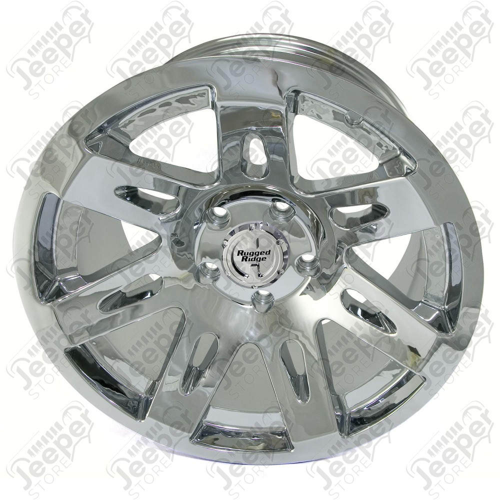 XHD Wheel, 17x9, Chrome 07-19 Jeep Wrangler/Gladiator