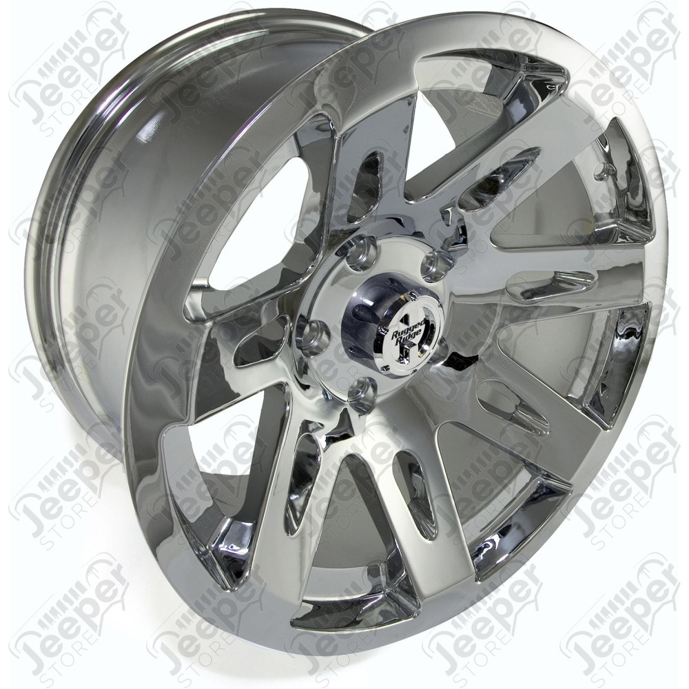 XHD Wheel, 17x9, Chrome 07-19 Jeep Wrangler/Gladiator