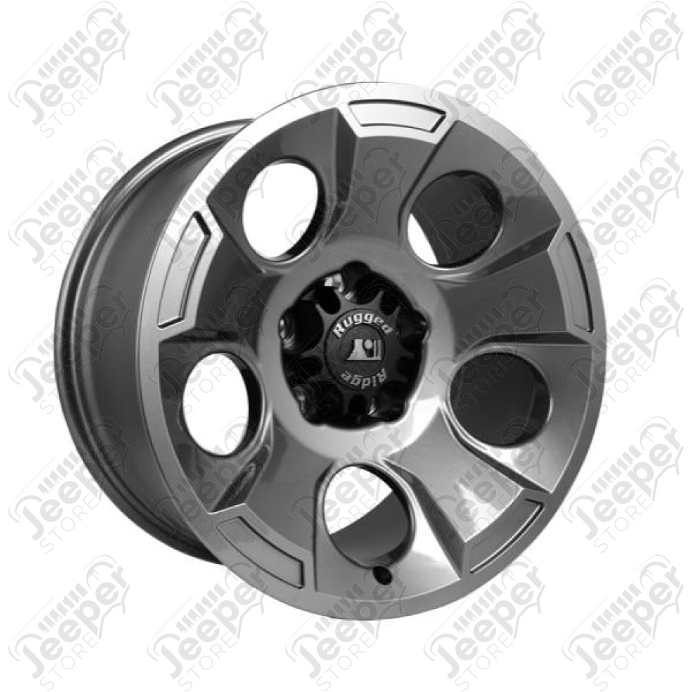 Drakon Wheel, 17X9, Gun Metal, 07-20 Wrangler JK/JL