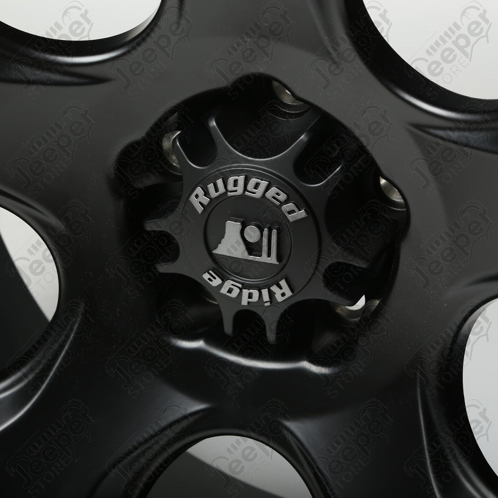 Drakon Wheel, 20X9, BLK Satin 07-20 Jeep JK/JL/JT
