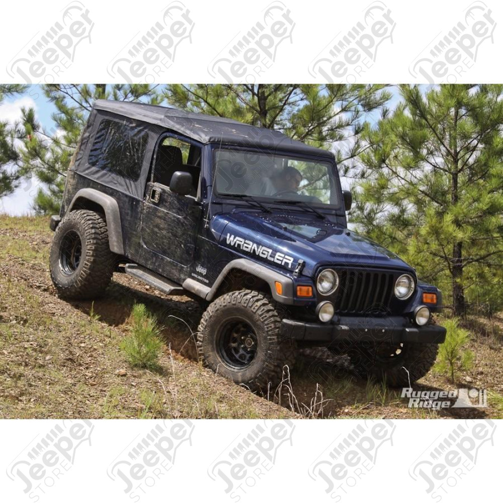 D Window Wheel, 15x10, Black, 5x4.5 Bolt Pattern
