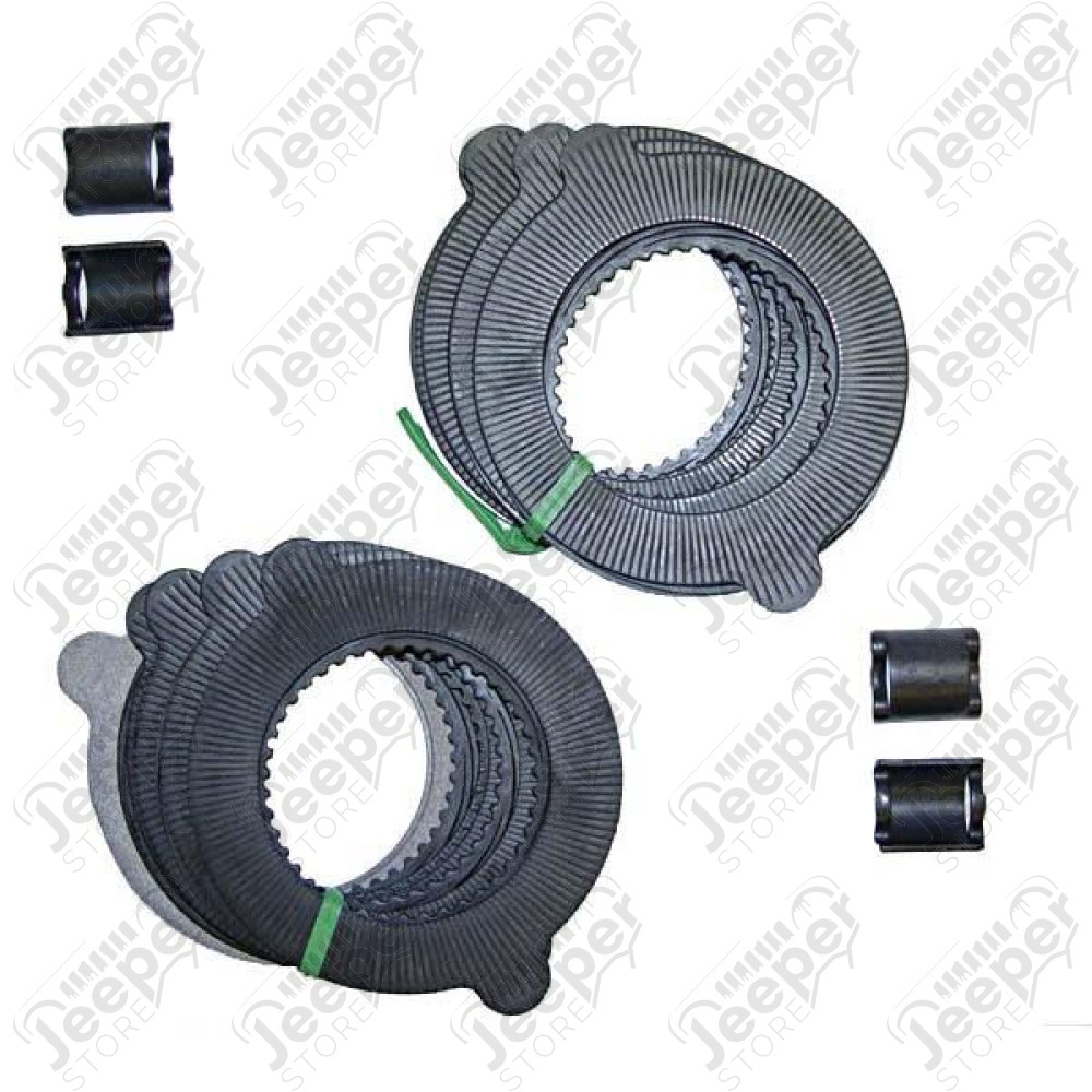 Differential Disc Kit, Trac Lok; 72-06 CJ5/CJ6/YJ/TJ/LJ, for Dana 44