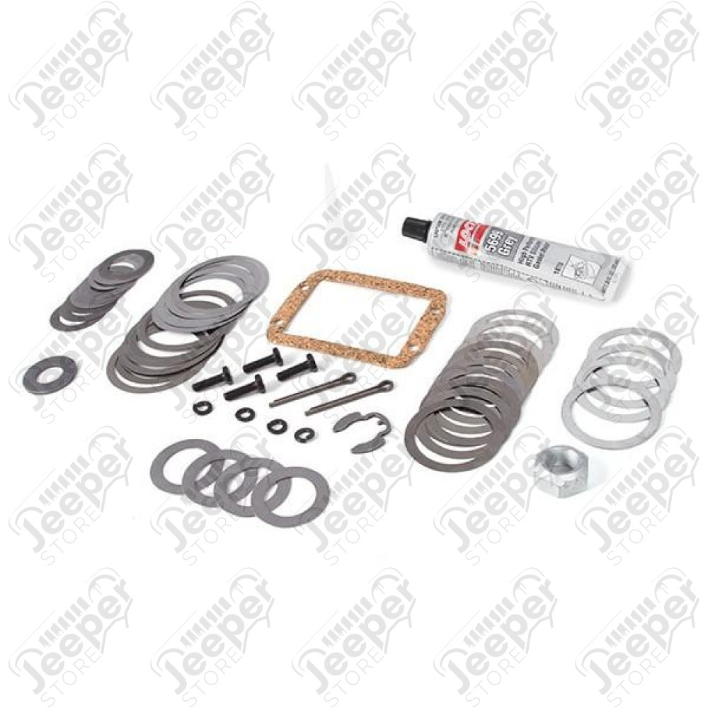 Differential Shim Kit; 84-01 Jeep YJ/TJ/XJ/ZJ, for Dana 30