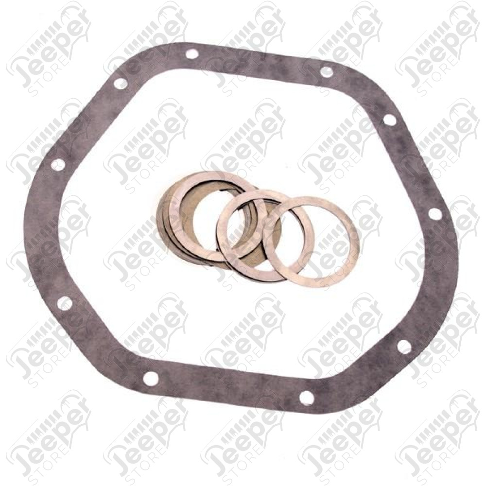 Differential Shim Kit, Rear; 01-03 Jeep Wrangler TJ, for Dana 44