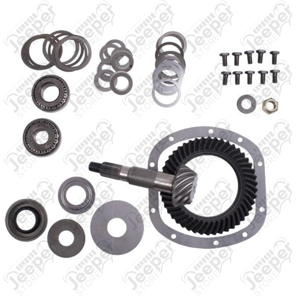 Ring and Pinion, 3.54 Ratio, Front; 72-86 CJ5/CJ6/CJ7/CJ8, for Dana 30