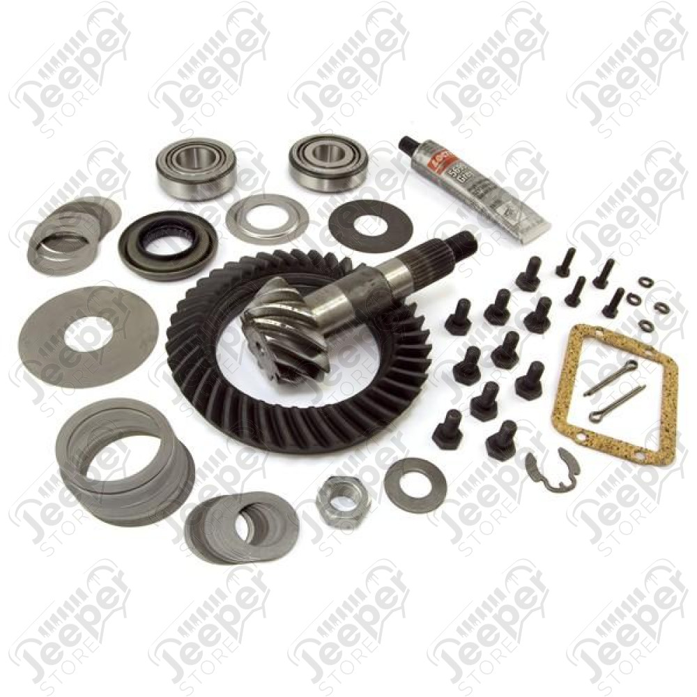 Ring and Pinion, 3.73 Ratio, Front; 87-95 Jeep YJ/XJ, for Dana 30