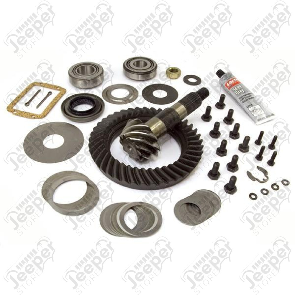Ring and Pinion, 4.10 Ratio, Front; 87-95 Jeep YJ/XJ, for Dana 30