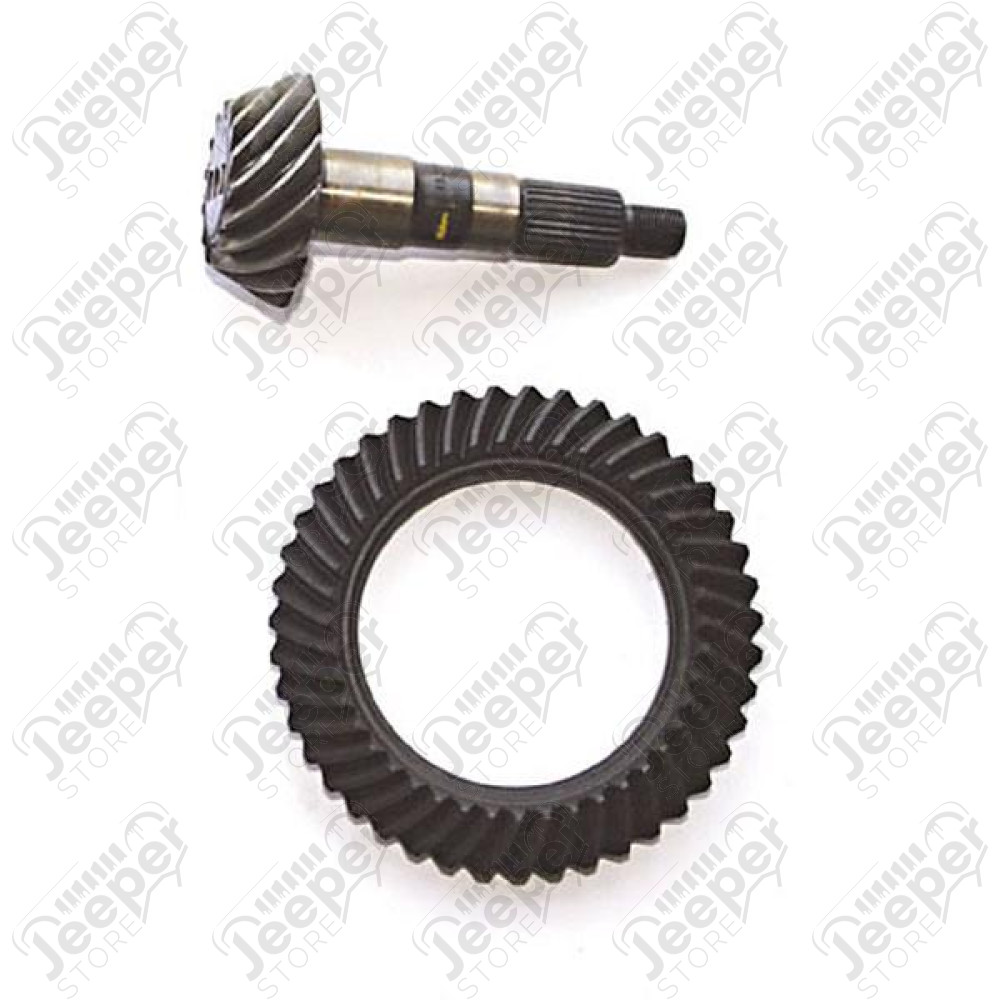 Ring and Pinion, 4.56 Ratio, Front; 97-06 Jeep YJ/XJ, for Dana 30