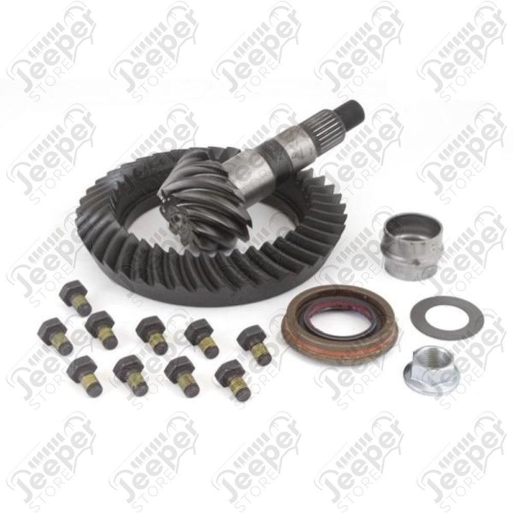 Ring and Pinion, 4.10 Ratio, Rear; 07-18 Wrangler JK, for Dana 44