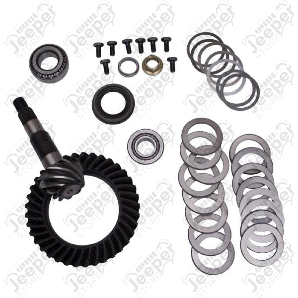 Ring and Pinion, 4.11 Ratio; 87-07 Jeep Wrangler/Cherokee, for Dana 35