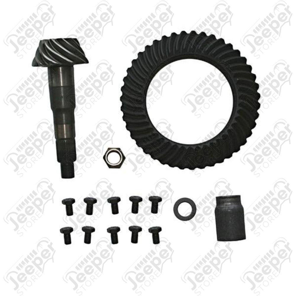 Ring and Pinion, 3.54 Ratio, Rear; 87-93 Jeep Cherokee XJ, for Dana 44