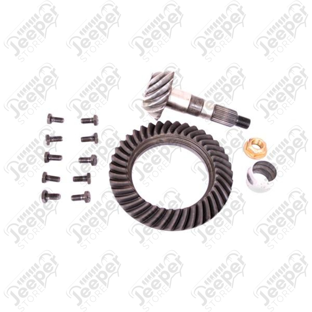 Ring and Pinion, 3.55 Ratio, Front; 99-03 Grand Cherokee, for Dana 30