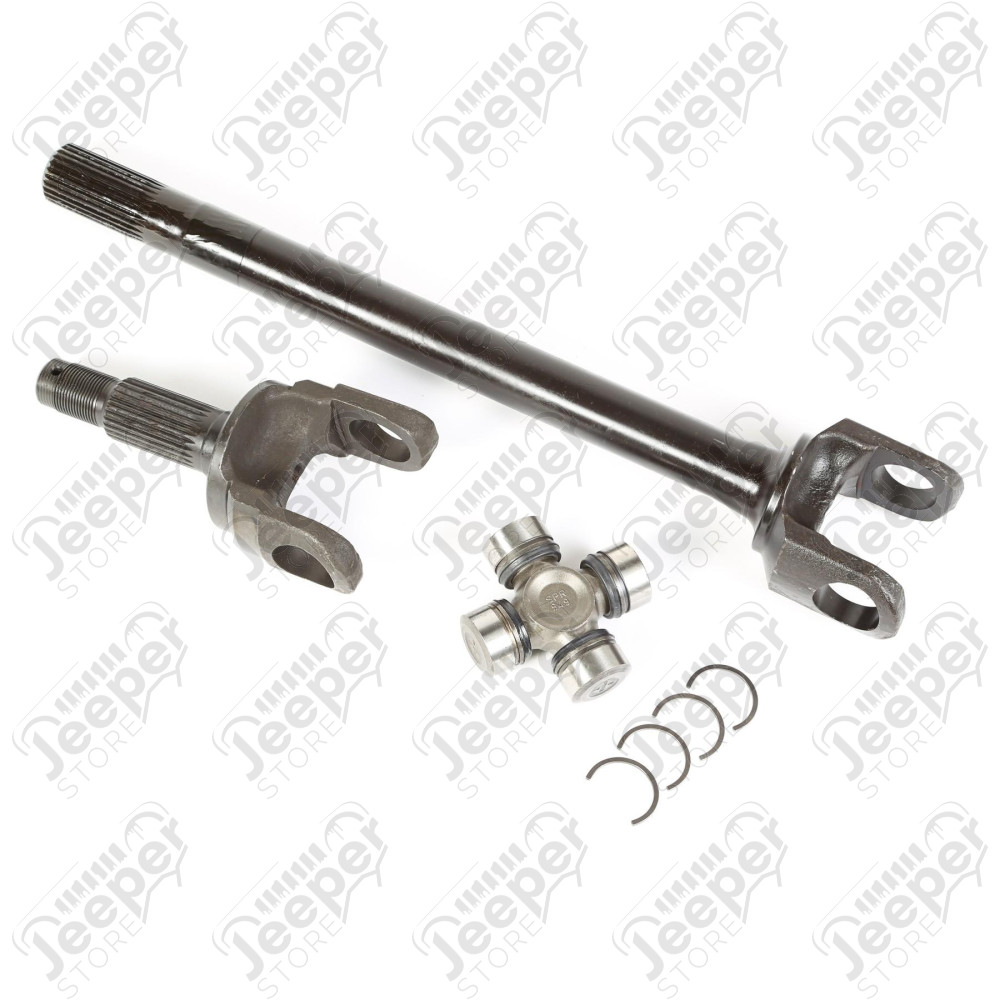 Axle Shaft Assembly, Left; 87-06 Jeep Wrangler YJ/TJ, for Dana 30