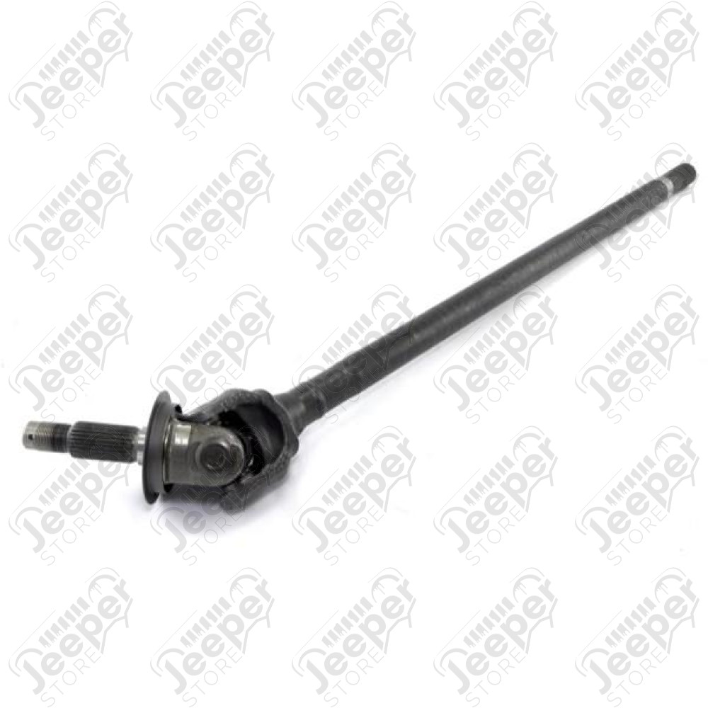 Axle Shaft Assembly, Front, Left; 07-18 Jeep Wrangler JK, for Dana 30