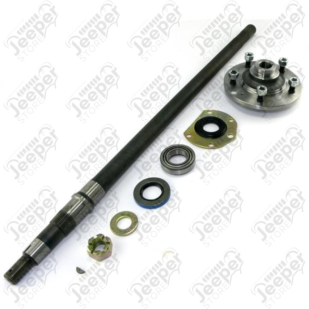 Axle Shaft Kit, Rear, Right, Quadra Trac; 76-86 Jeep CJ7, AMC 20