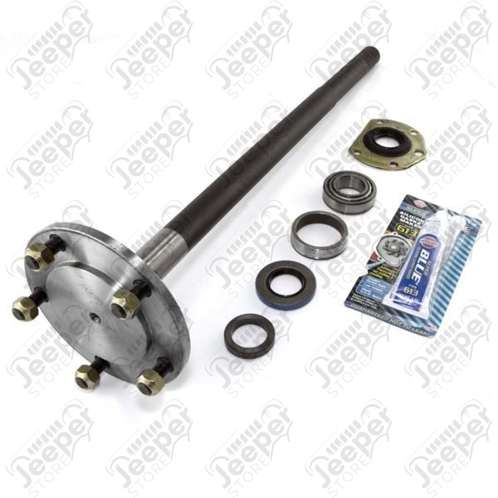 Axle Shaft Kit, 1 Piece, Right, Narrow Trac; 76-83 CJ5/CJ7/CJ8, AMC 20