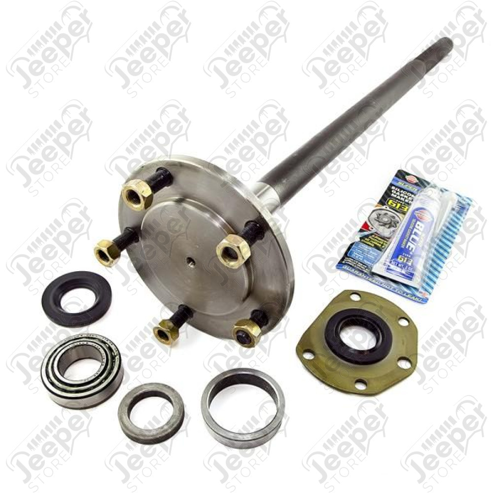 Axle Shaft Kit, 1 Piece, Left, Quadra Trac; 76-79 Jeep CJ7, AMC 20