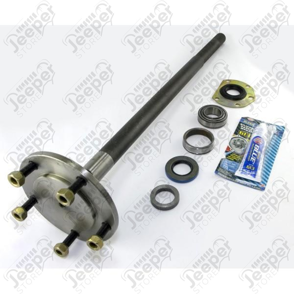 Axle Shaft Kit, Rear, Right, 1 Piece, Wide-Track; 82-86 CJ5/CJ7, AMC20