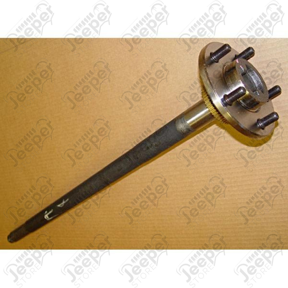 Axle Shaft, Rear, Left, ABS; 90-91 Jeep Wrangler YJ, for Dana 35