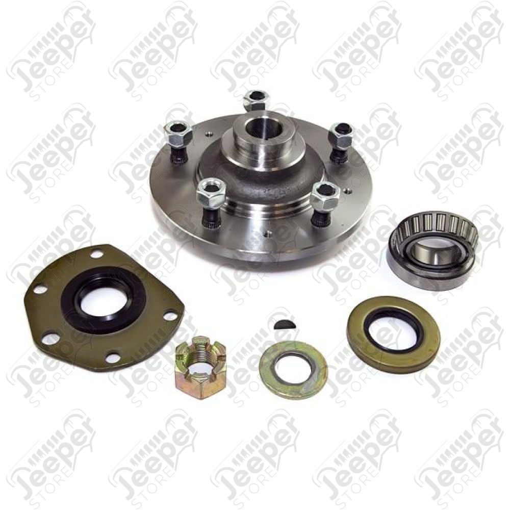 Axle Hub Assembly Kit, Rear; 76-86 Jeep CJ5/CJ6/CJ7, AMC 20