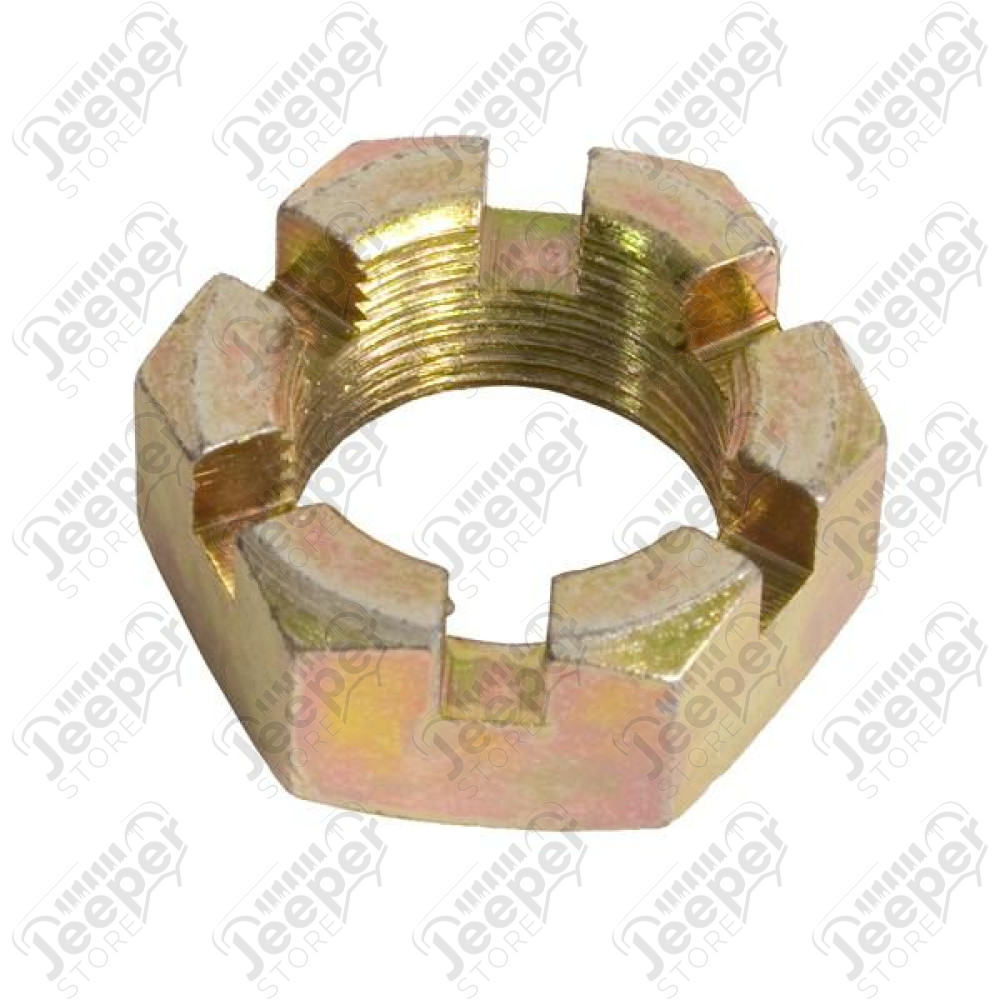 Transfer Case Output Yoke Nut; 41-45 Willys/Ford, Dana 18 