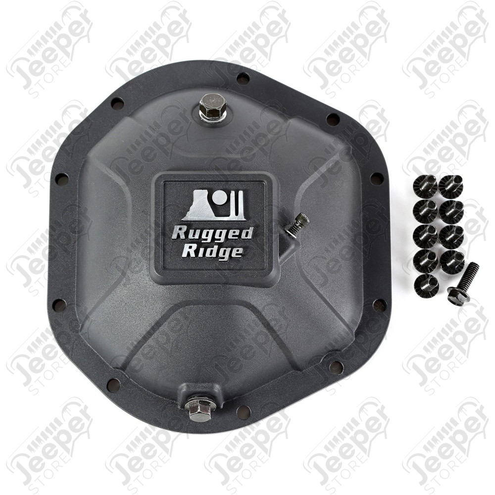 Boulder Aluminum Differential Cover, Black, for Dana 44