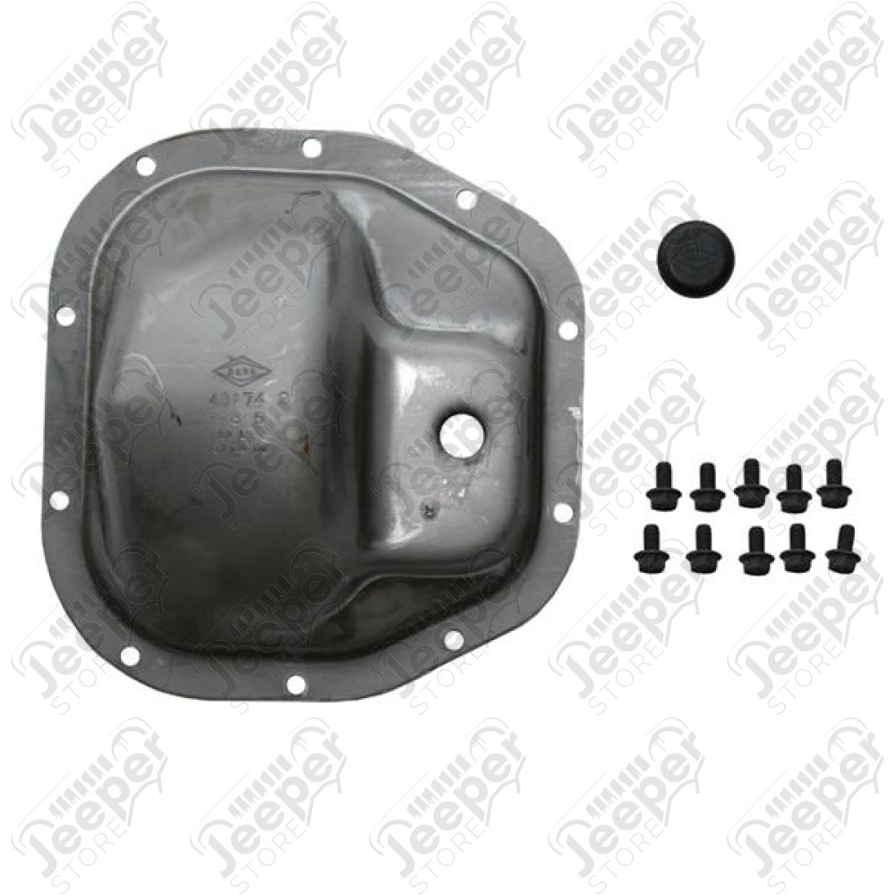 Differential Cover, Rear; 99-04 Jeep Grand Cherokee WJ, for Dana 44
