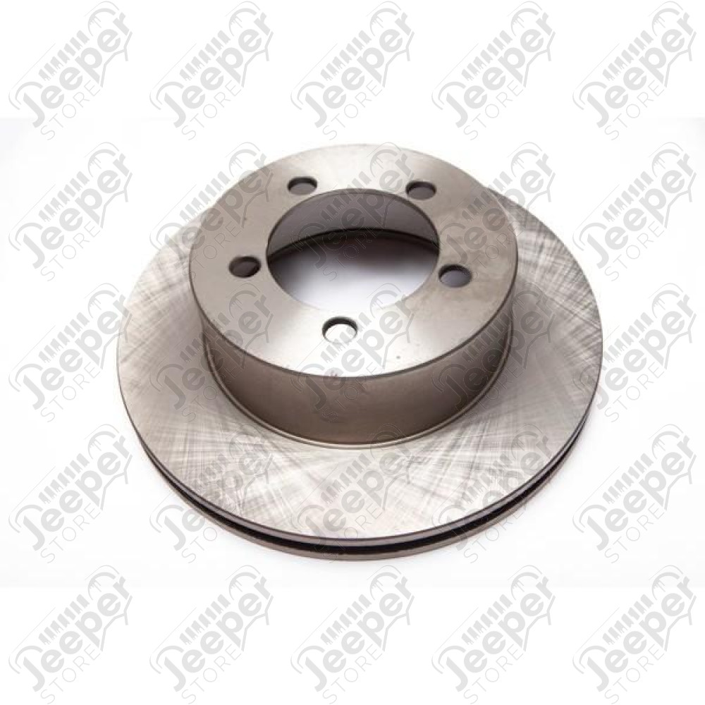 Brake Rotor Kit, Front, Hub Conversion; 87-06 Wrangler/Cherokee/TJ