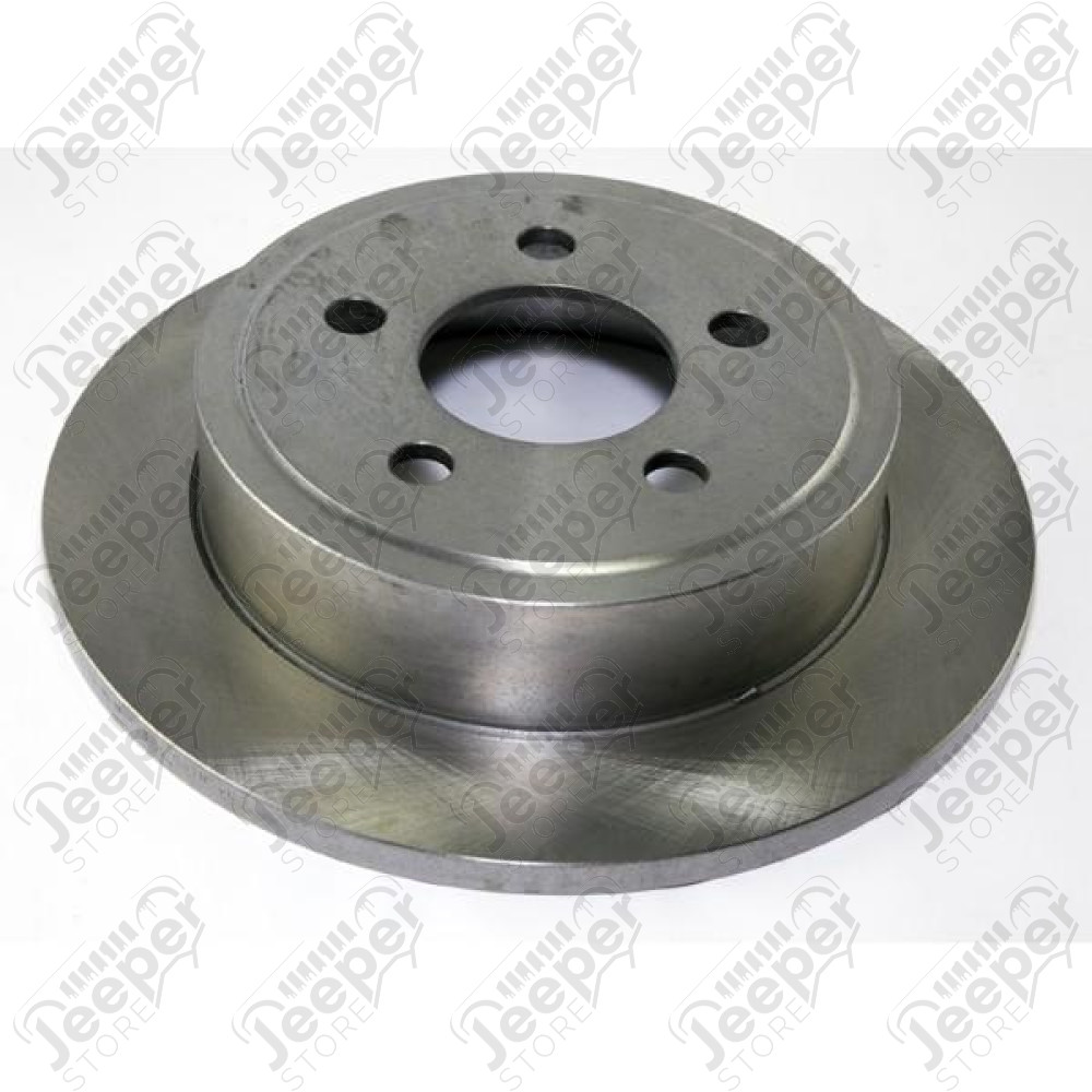 Brake Rotor, Rear; 02-07 Jeep Liberty KJ/Wrangler TJ