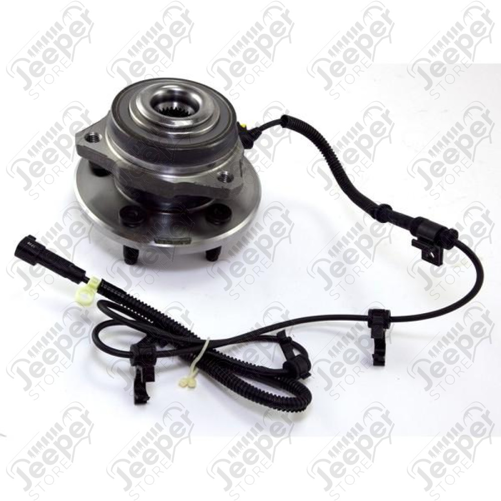 Axle Hub Assembly, Front, Right, ABS, Disc Brakes; 02-07 Liberty KJ