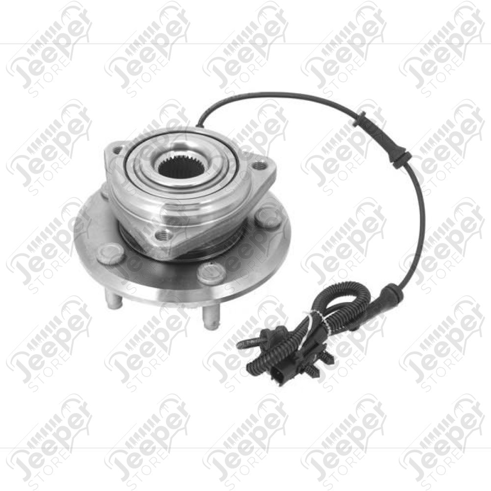 Axle Hub Assembly, Front; 07-18 Jeep Wrangler JK/JKU