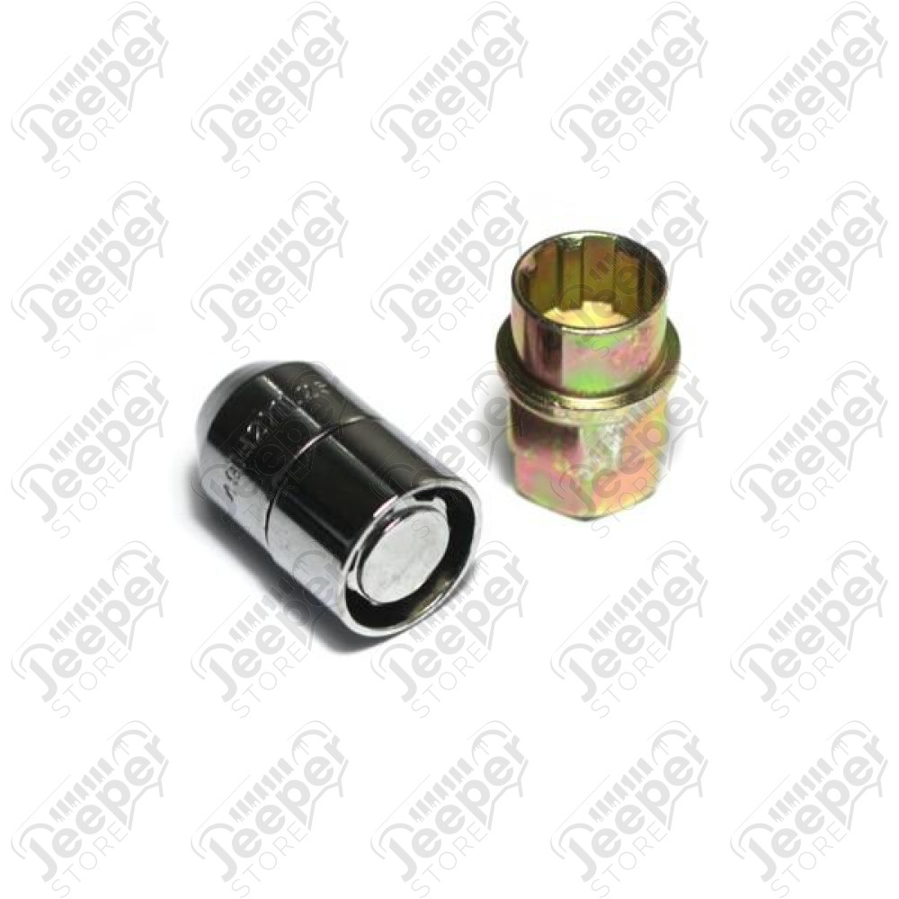 Wheel Lug Nut Lock for Rugged Ridge Tire Carrier