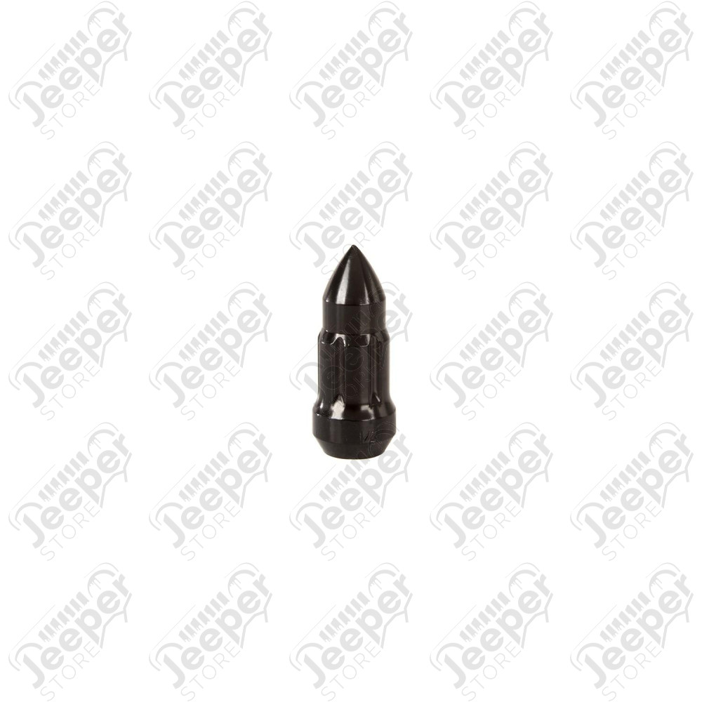 Wheel Lug Nut, 23 Piece, 1/2x20, Bullet Style, Black