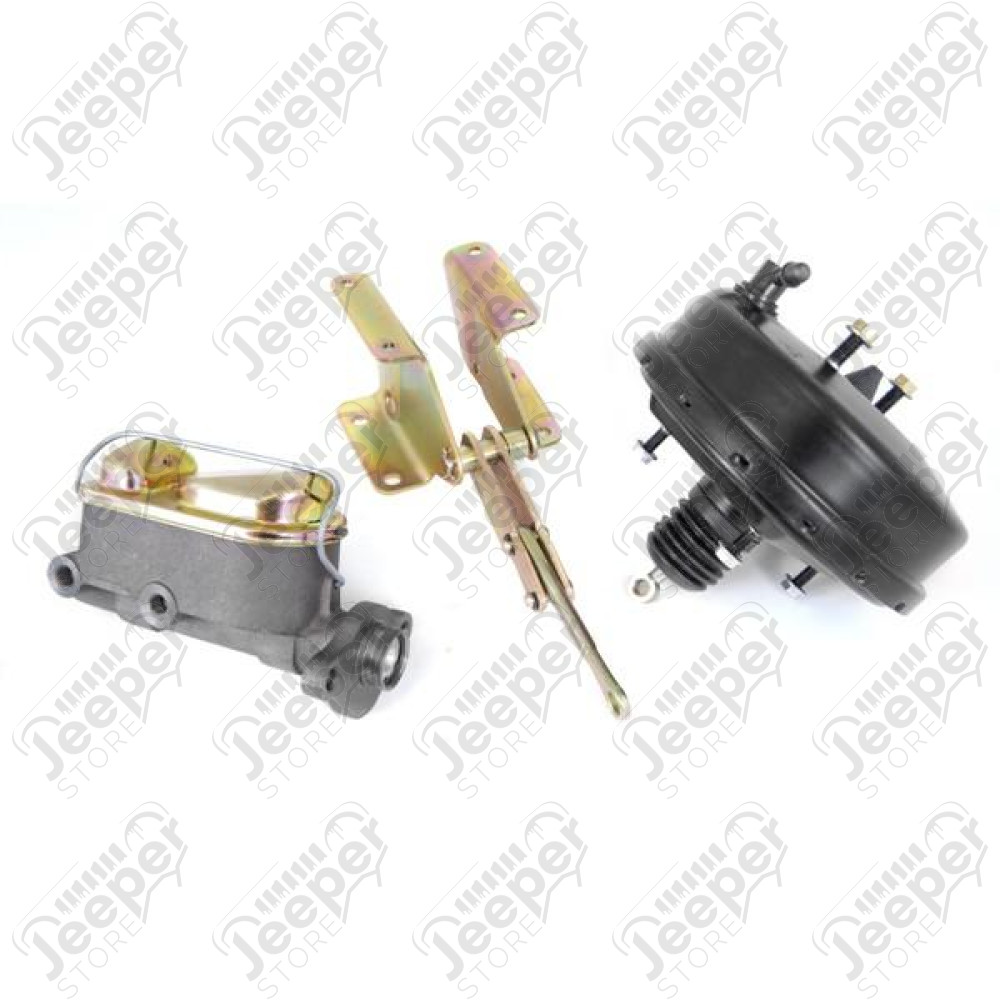 Power Brake Booster Kit; 78-86 Jeep CJ