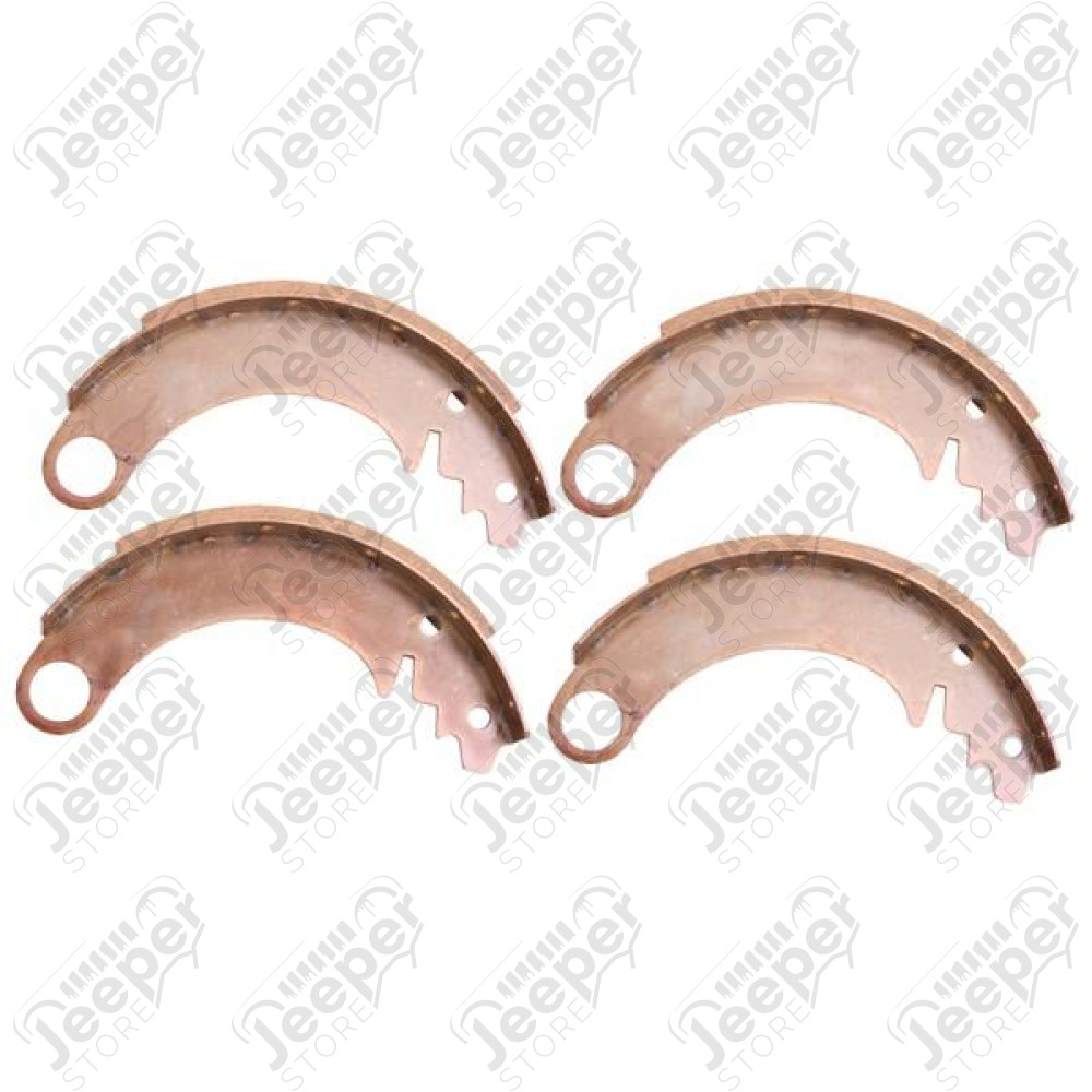Drum Brake Shoe Kit, 9 Inch; 41-53 Willys