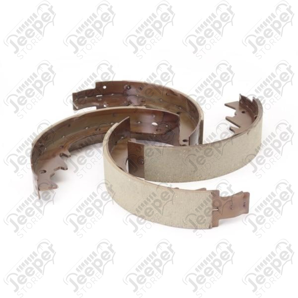 Drum Brake Shoe Kit; 66-71 Jeep CJ