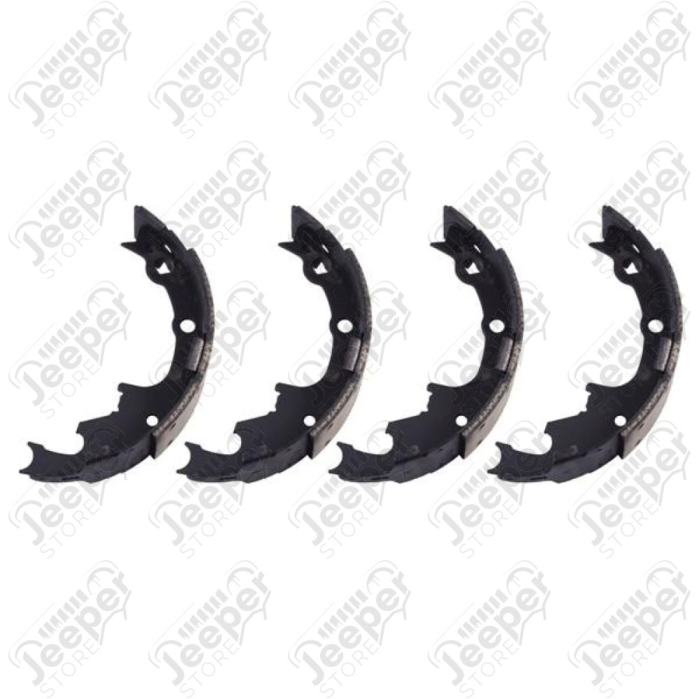 Drum Brake Shoe Kit, Rear; 90-00 Wrangler/Cherokee/Comanche