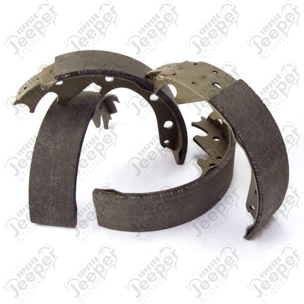 Drum Brake Shoe Kit, Rear; 82-84 Willys DJ