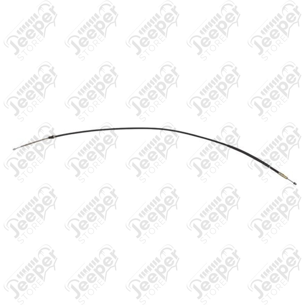 Parking Brake Cable, Rear; 72-75 Jeep CJ5