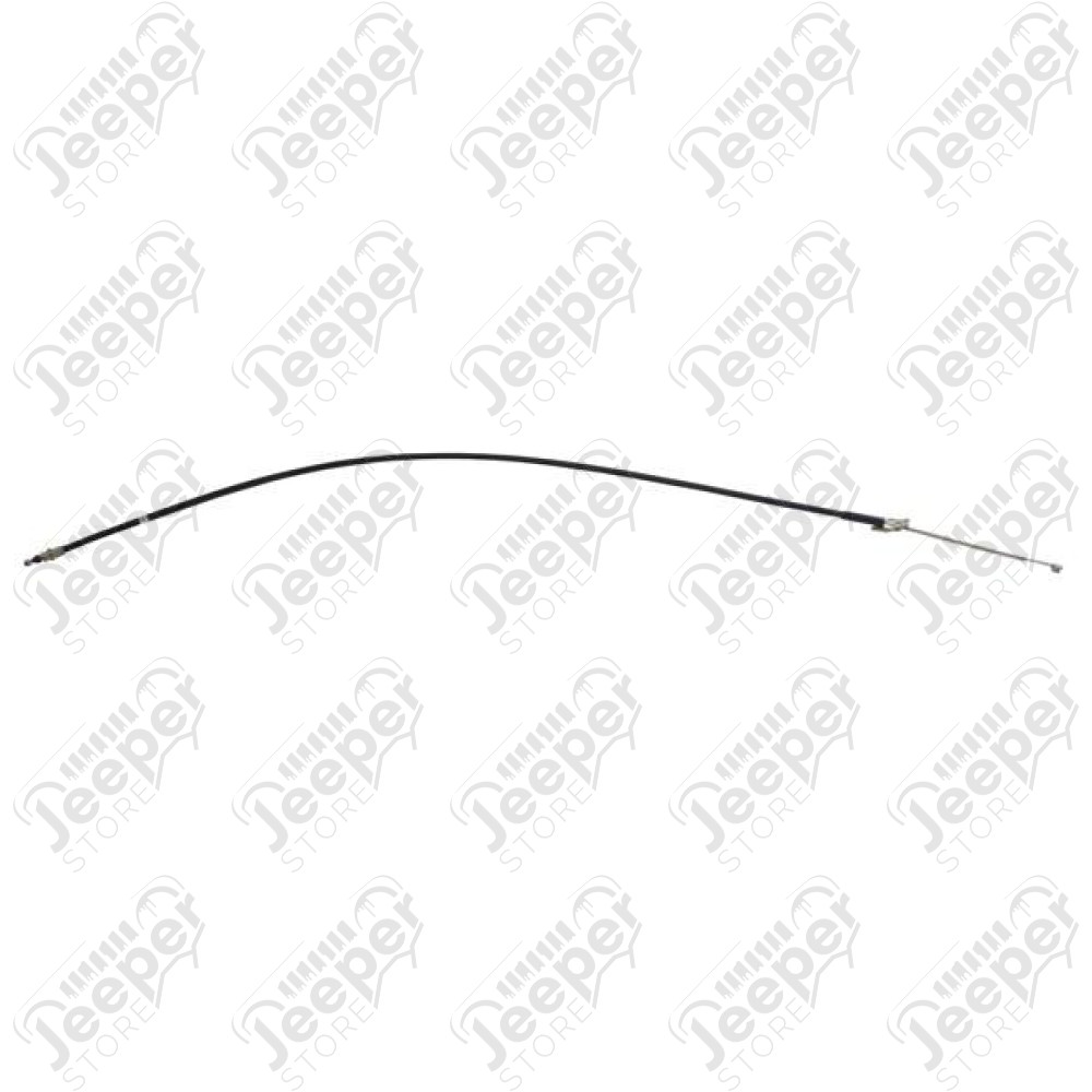 Parking Brake Cable, RR; 76-78 Jeep CJ