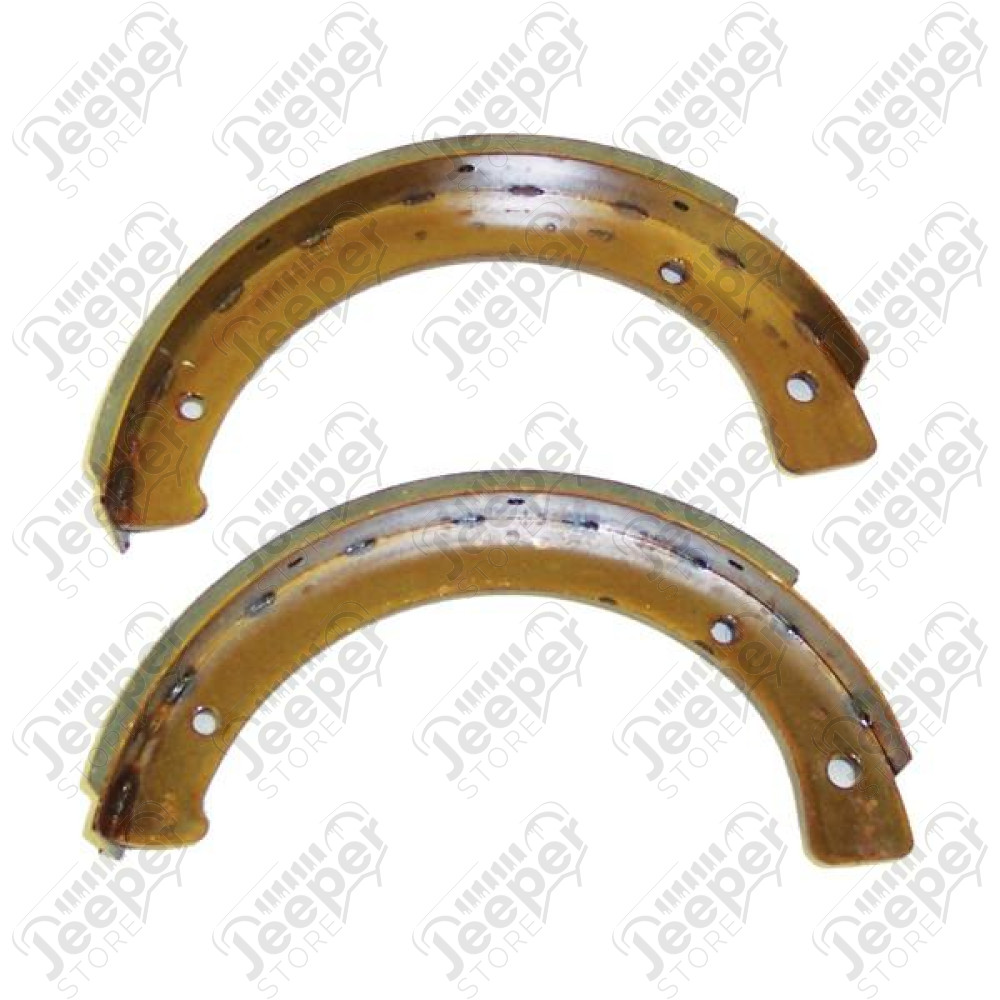 Parking Brake Shoe Kit; 41-71 Willys/Ford GPW/Jeep CJ