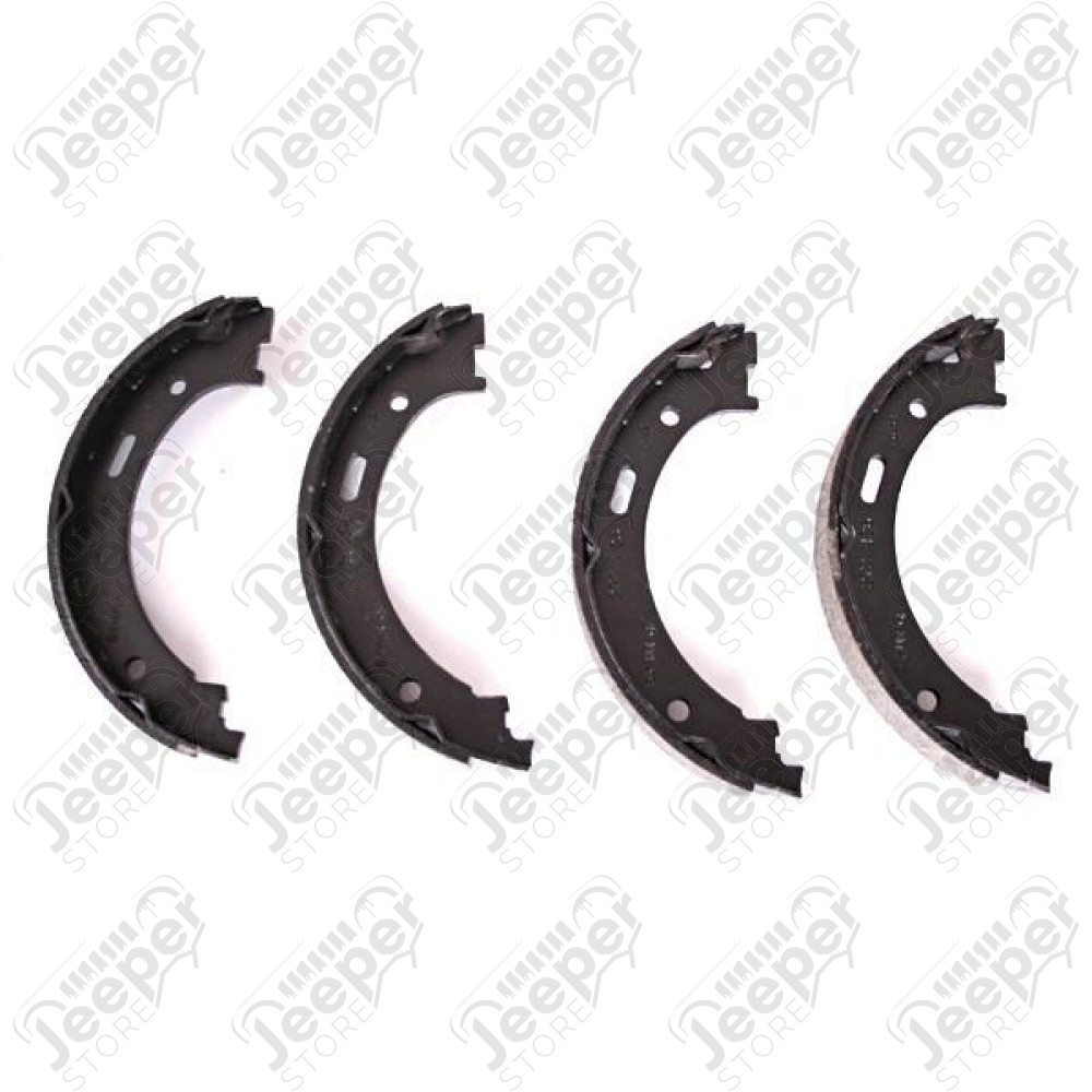 Parking Brake Shoe Kit; 05-10 Grand Cherokee/Commander